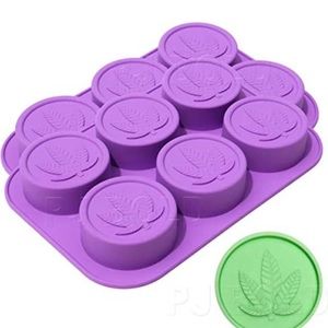Leaf soap silicone mold